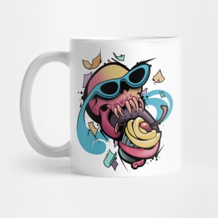 skull cupcake Mug